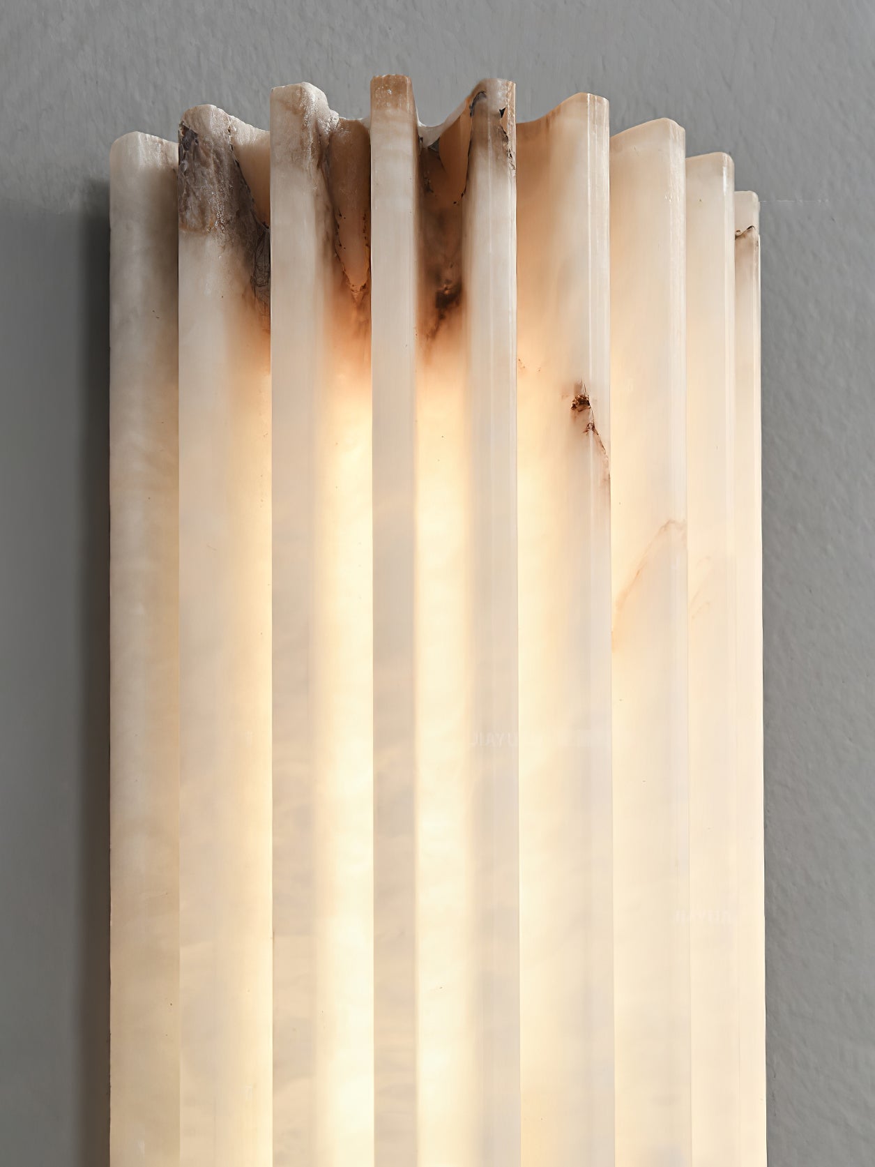 Alvia Alabaster Wall Light with Integrated LED - Indoor Use