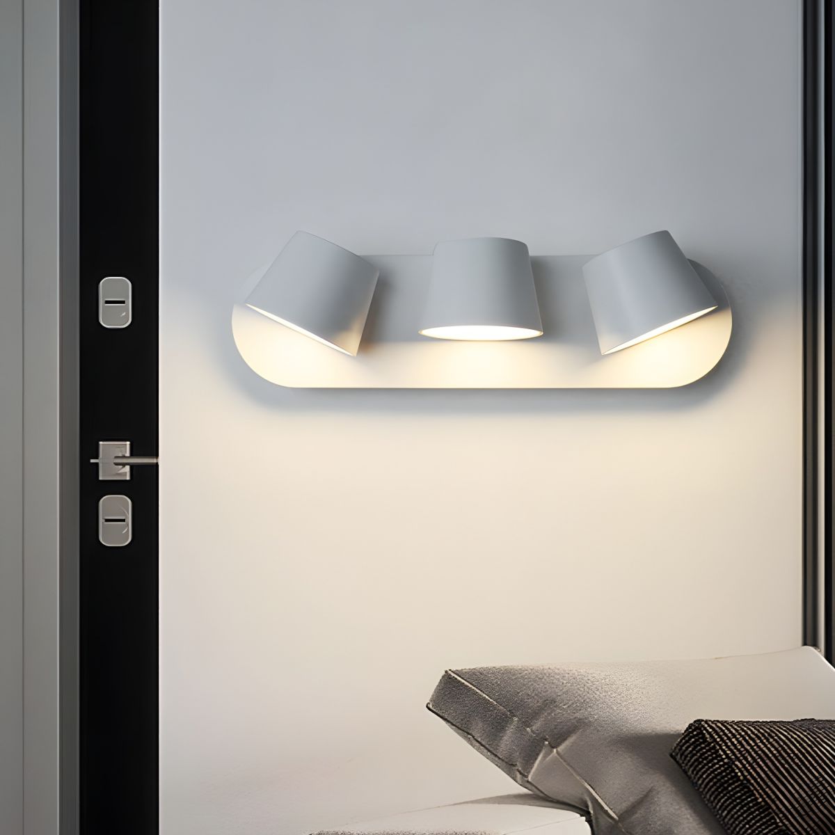 Angle Adjustable Plug-in Wall Lamp with LED Lighting