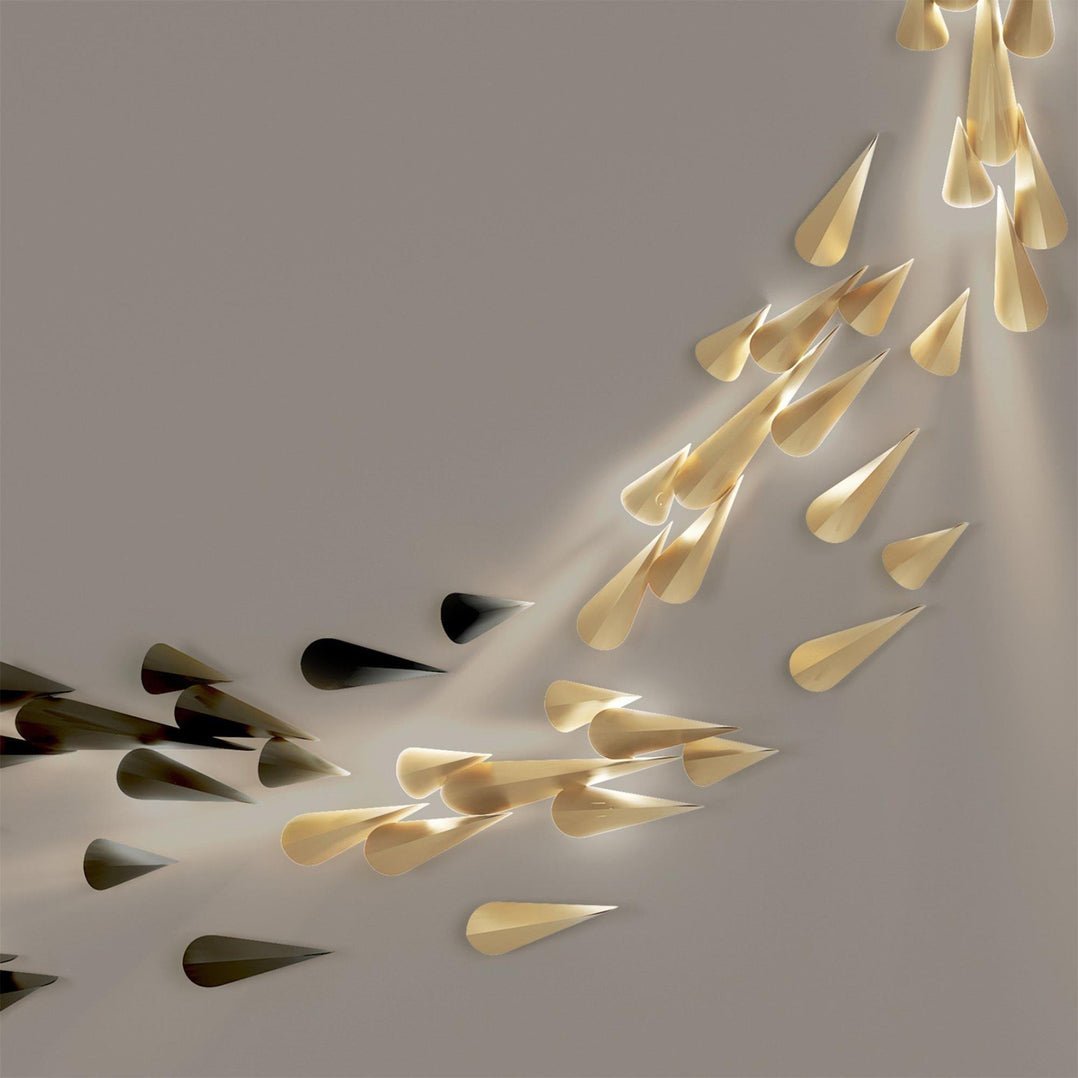 Anodine Wall Lamp - Brass LED Indoor Lighting Fixture