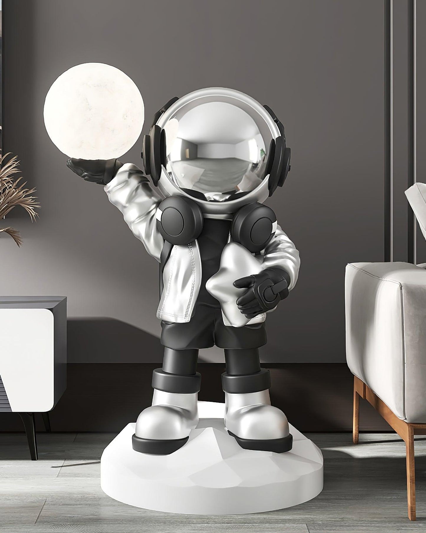 Apollo Astronaut Built-in Battery LED Floor Lamp