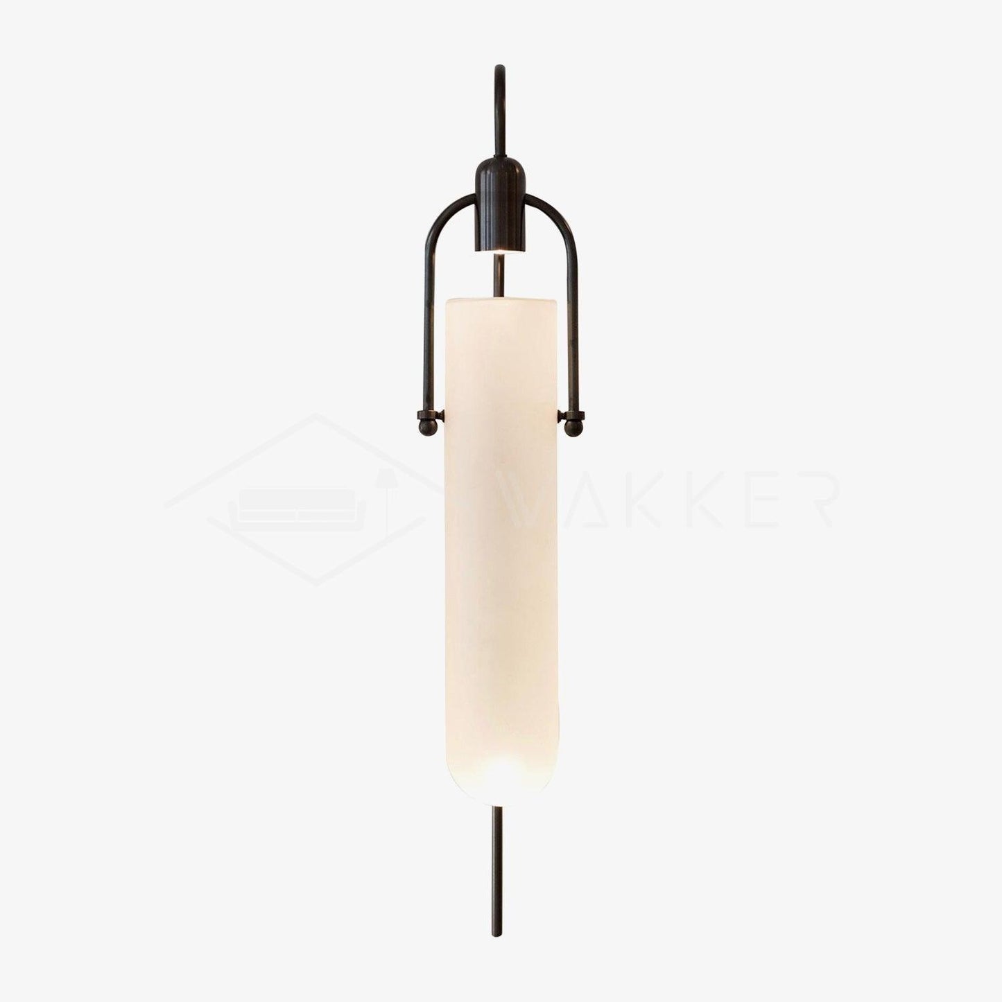 Arc Wall Lamp Set of 2, LED Glass Indoor Lighting