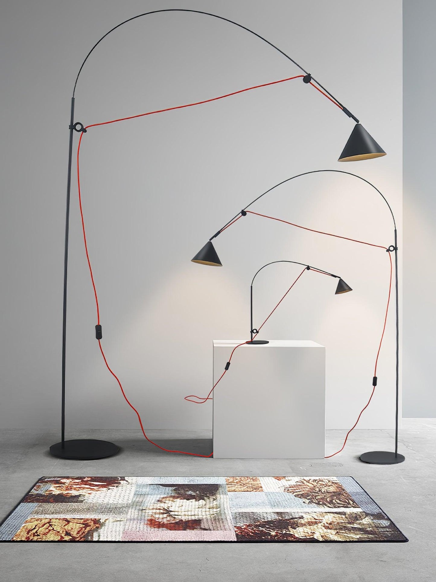 Flexora Luxe Floor Lamp - Adjustable LED Indoor Lighting