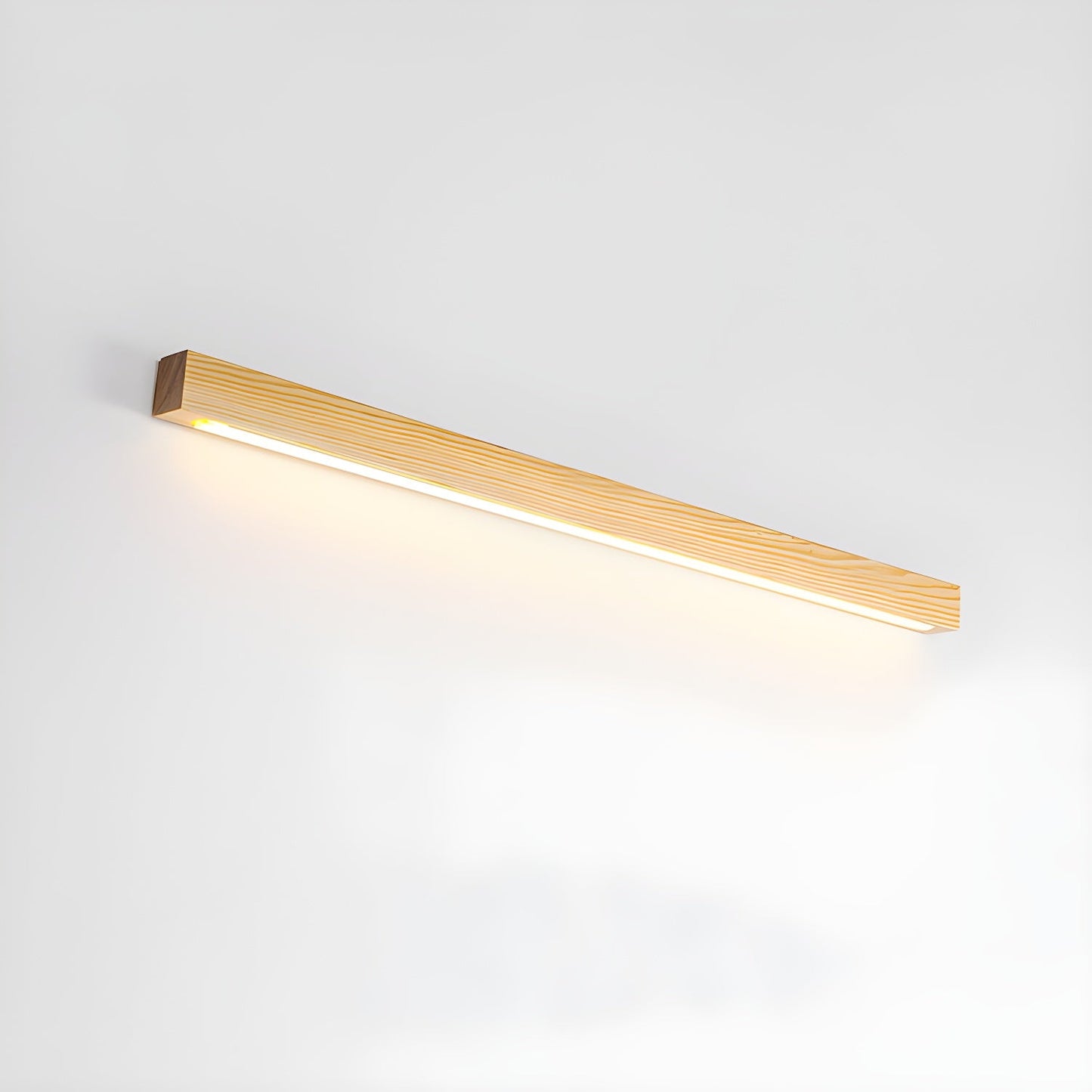 Arlo Linear Wood Wall Light Dimmable LED Indoor Lighting