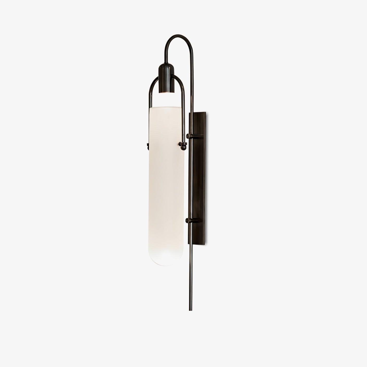 Arc Wall Lamp Set of 2, LED Glass Indoor Lighting