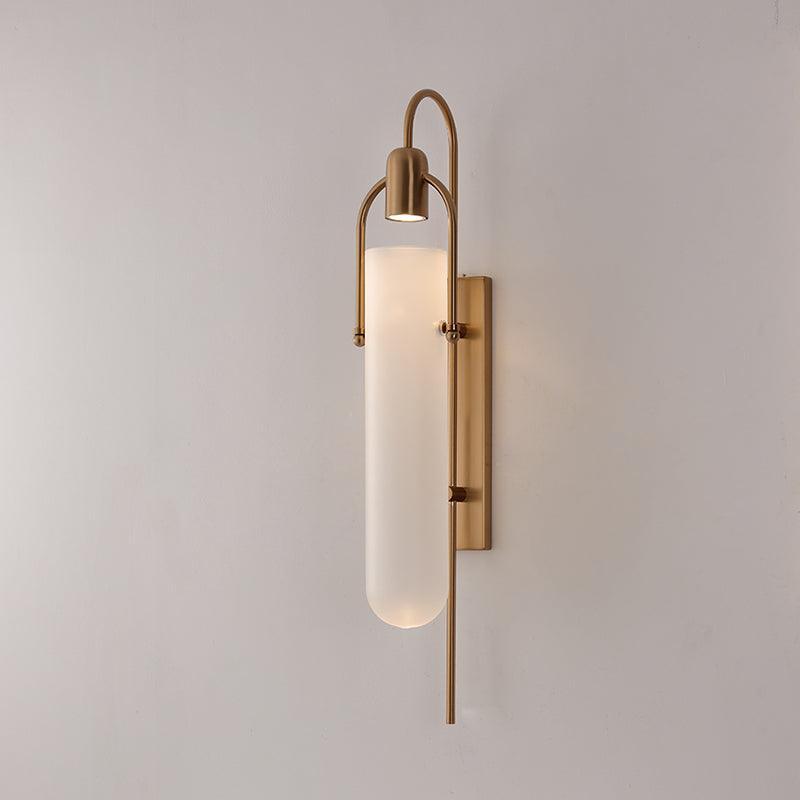 Arc Wall Lamp Set of 2, LED Glass Indoor Lighting