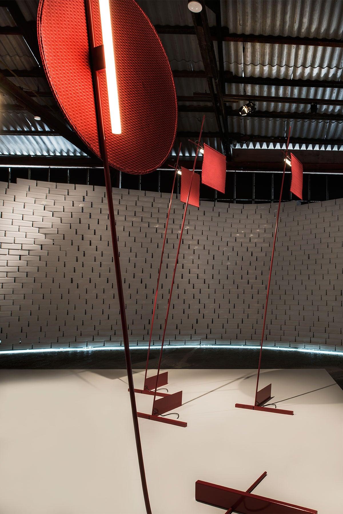 Athletes Floor Lamp - Modern LED Design for Home Decor