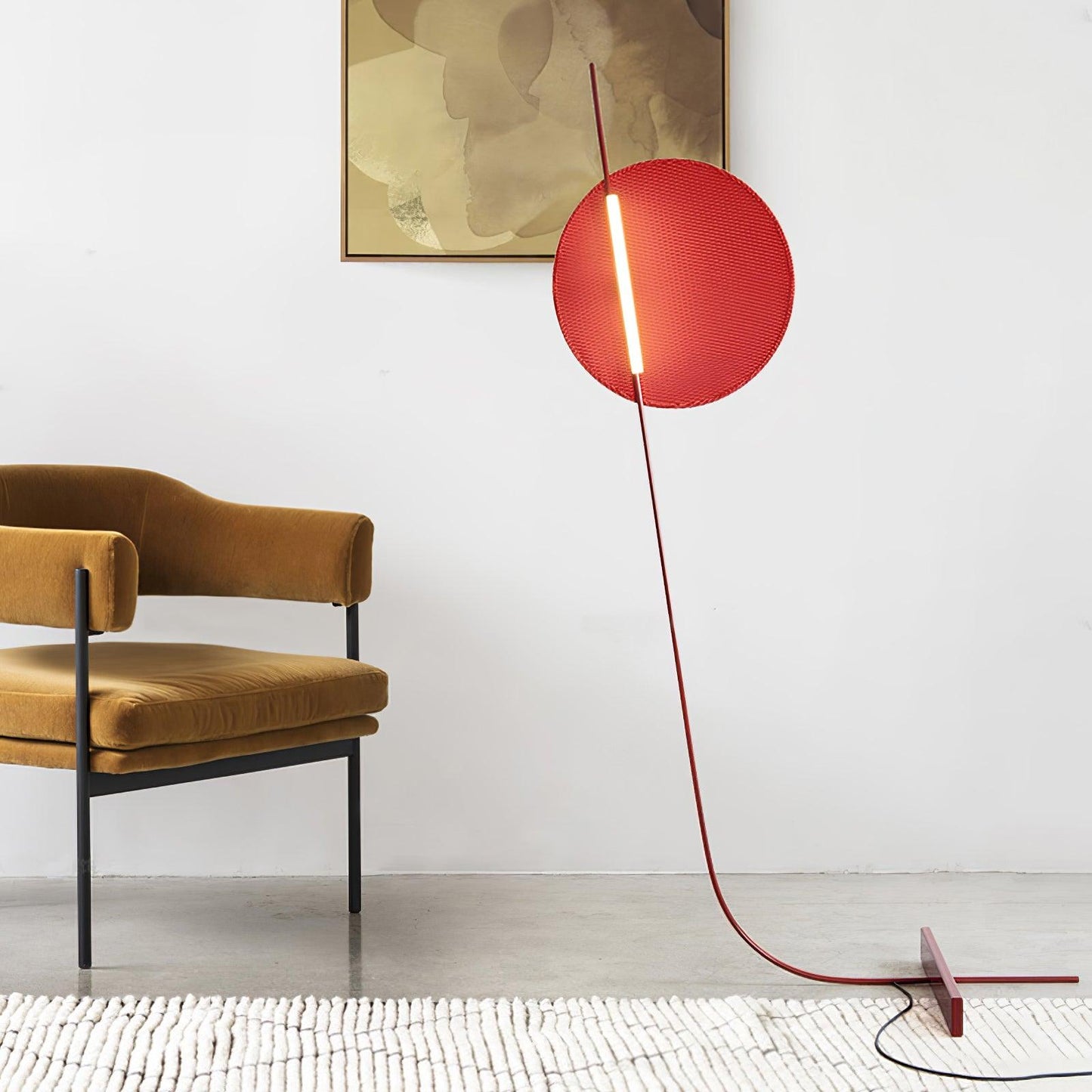 Athletes Floor Lamp - Modern LED Design for Home Decor