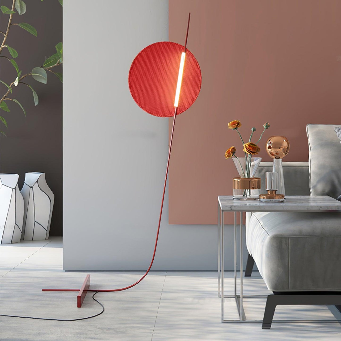 Athletes Floor Lamp - Modern LED Design for Home Decor