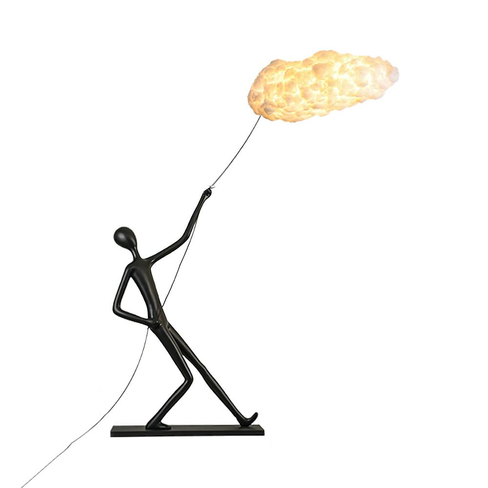 Atlas Cloud Sculpture Floor Lamp - LED Indoor Lighting