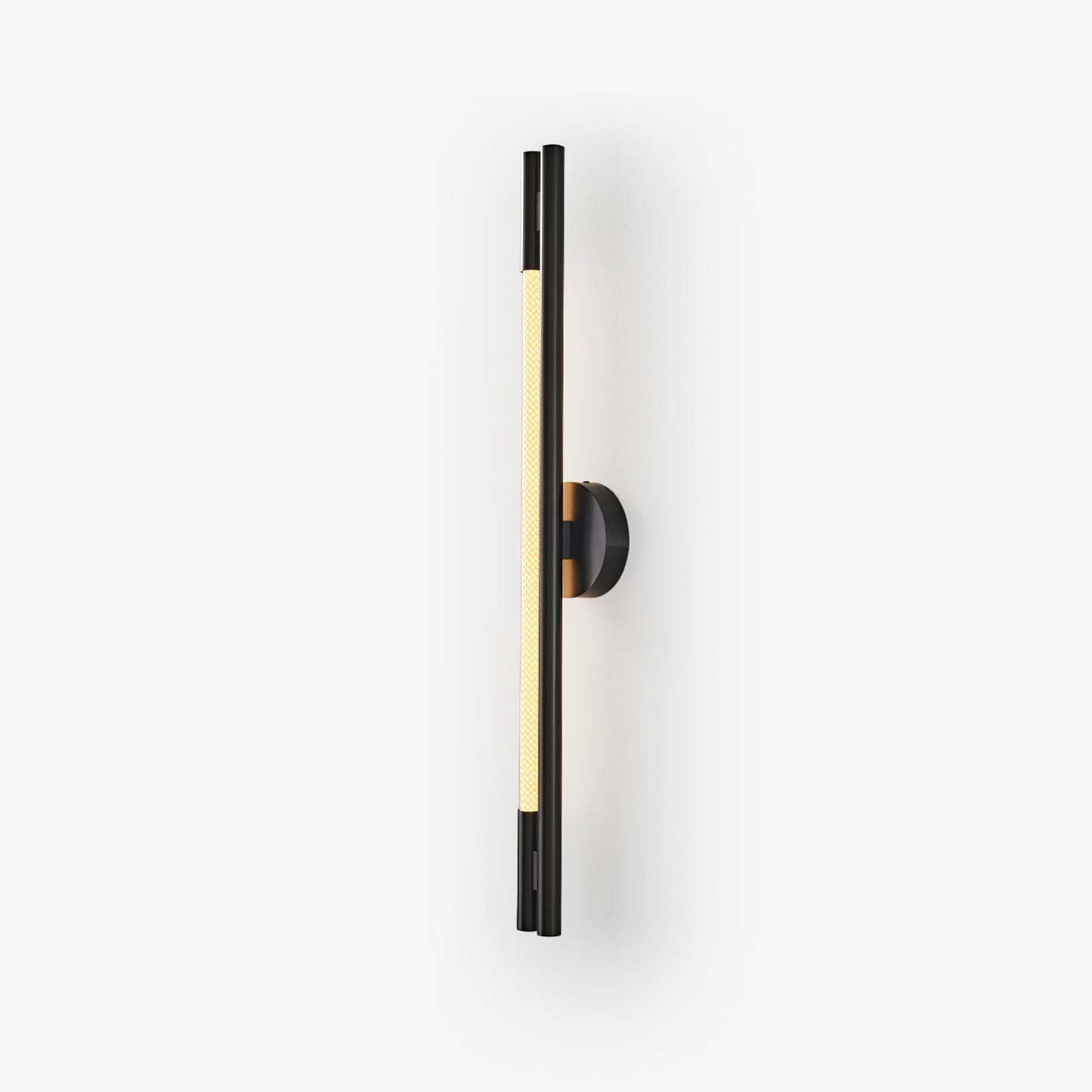 Aurora Rod Wall Light with Integrated LED and Dimmer