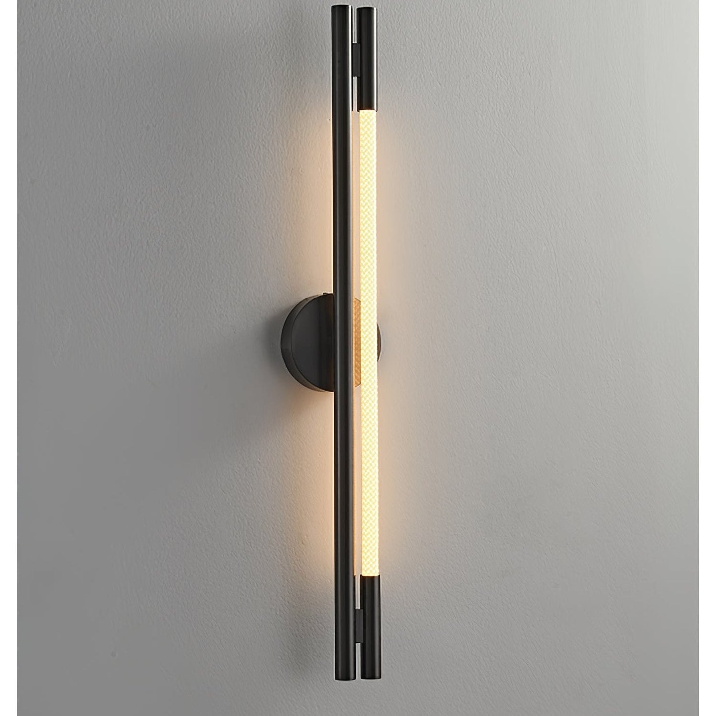 Aurora Rod Wall Light with Integrated LED and Dimmer