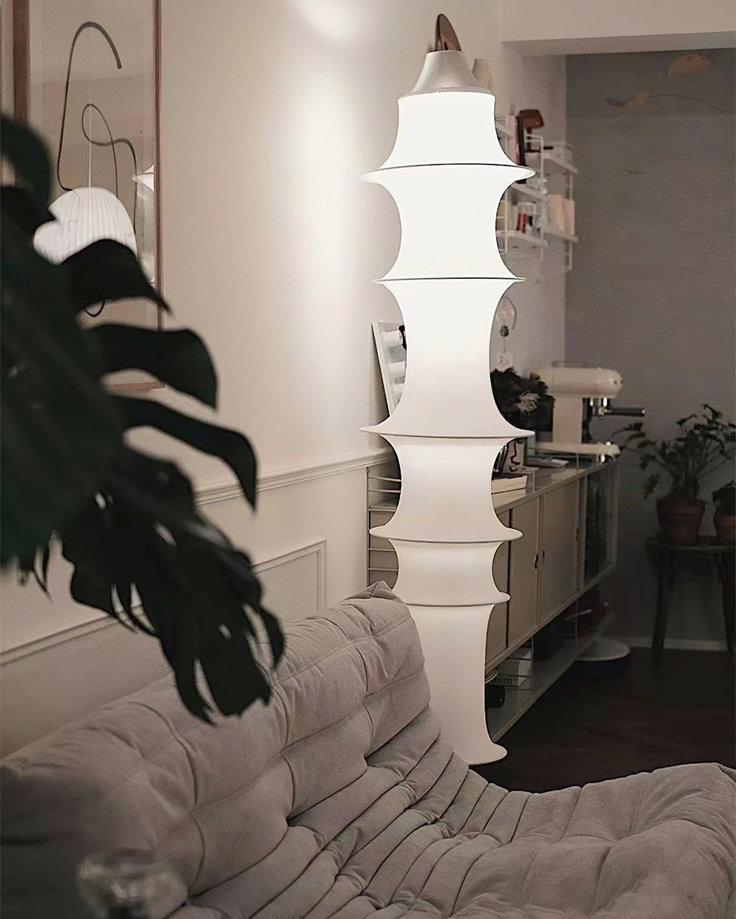 Auston Floor Lamp with LED Light, Modern Design, Indoor Use