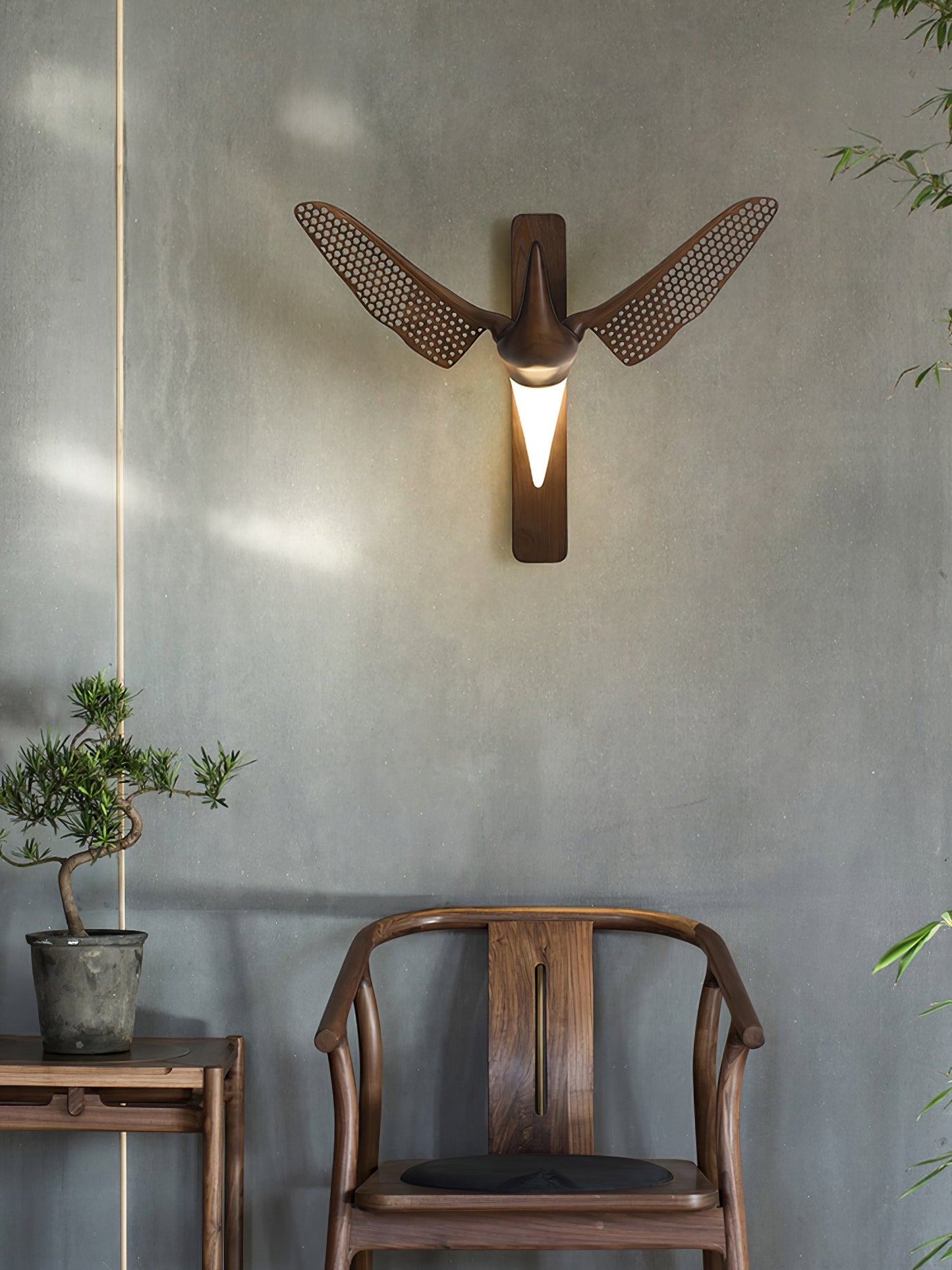 Avesa Wall Light - LED Indoor Wooden Design, Dimmable