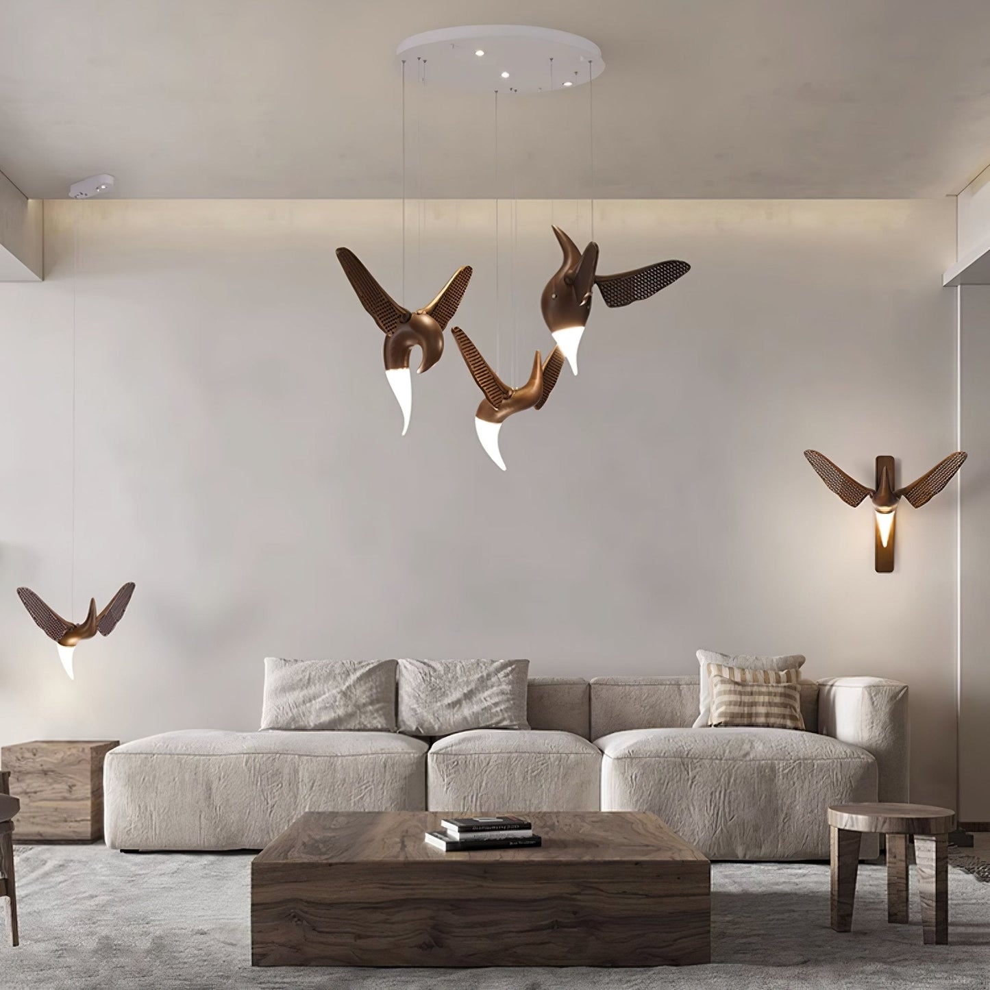 Avesa Wall Light - LED Indoor Wooden Design, Dimmable