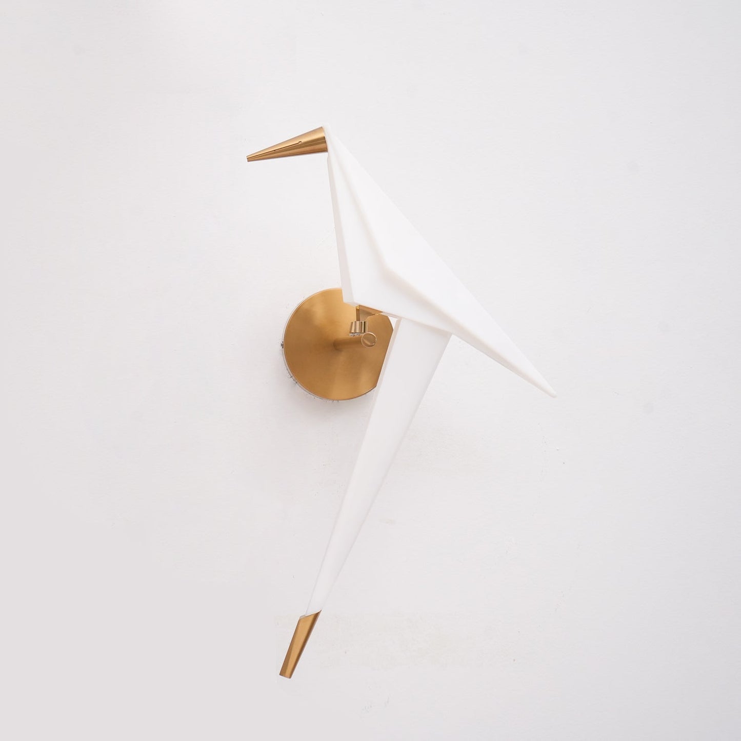 Avian Serenity Plug-In Wall Lamp with Adjustable LED Light