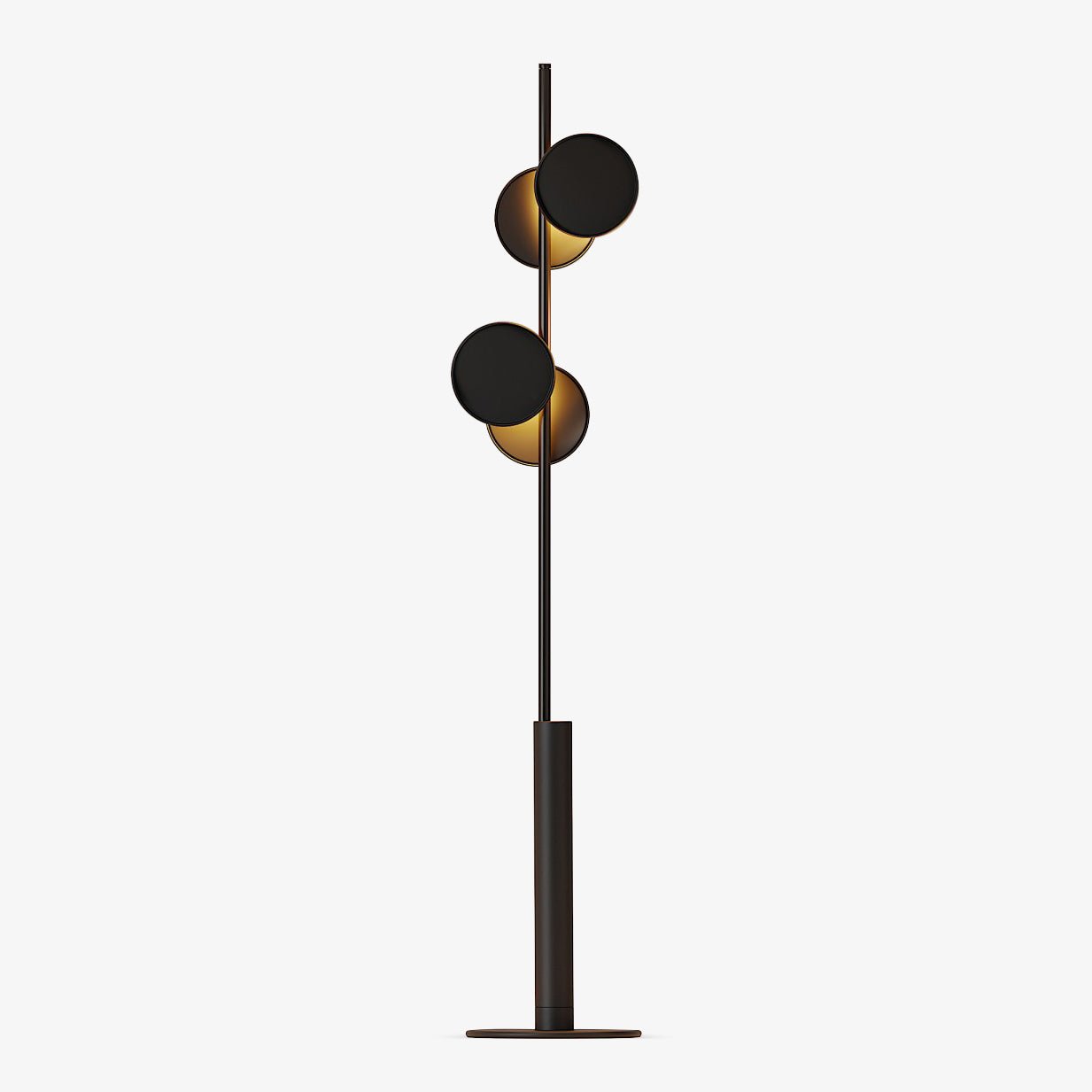 Axis Modular Floor Lamp with LED Dimming Functionality