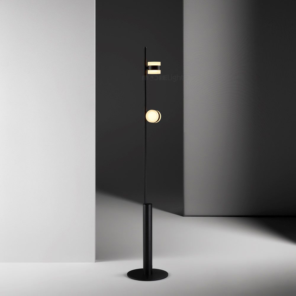 Axis Modular Floor Lamp with LED Dimming Functionality