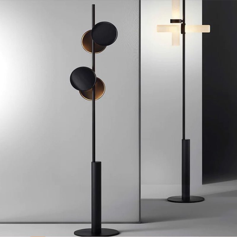 Axis Modular Floor Lamp with LED Dimming Functionality