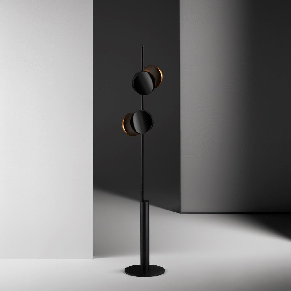 Axis Modular Floor Lamp with LED Dimming Functionality