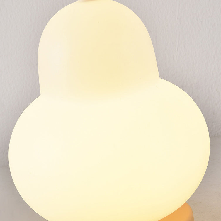 Contemporary Creative Pear Resin LED Table Lamp for Living Room