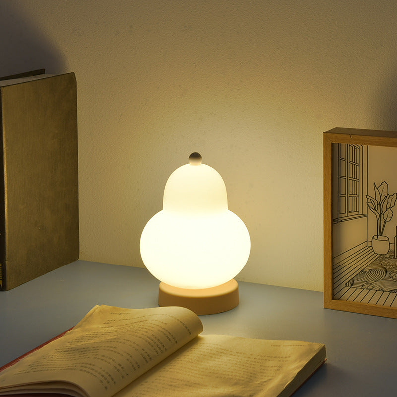 Contemporary Creative Pear Resin LED Table Lamp for Living Room