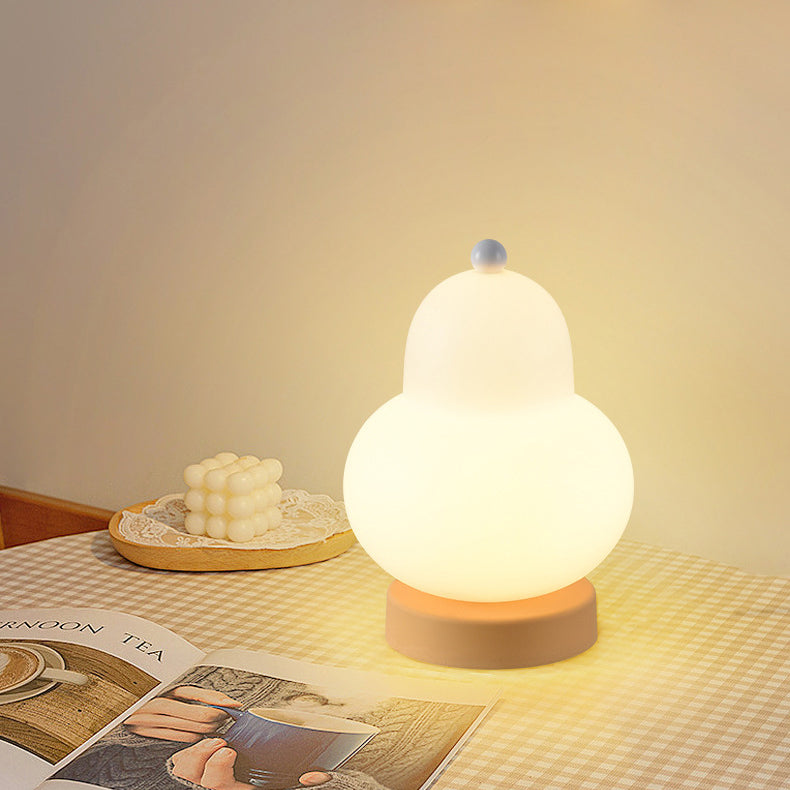 Contemporary Creative Pear Resin LED Table Lamp for Living Room