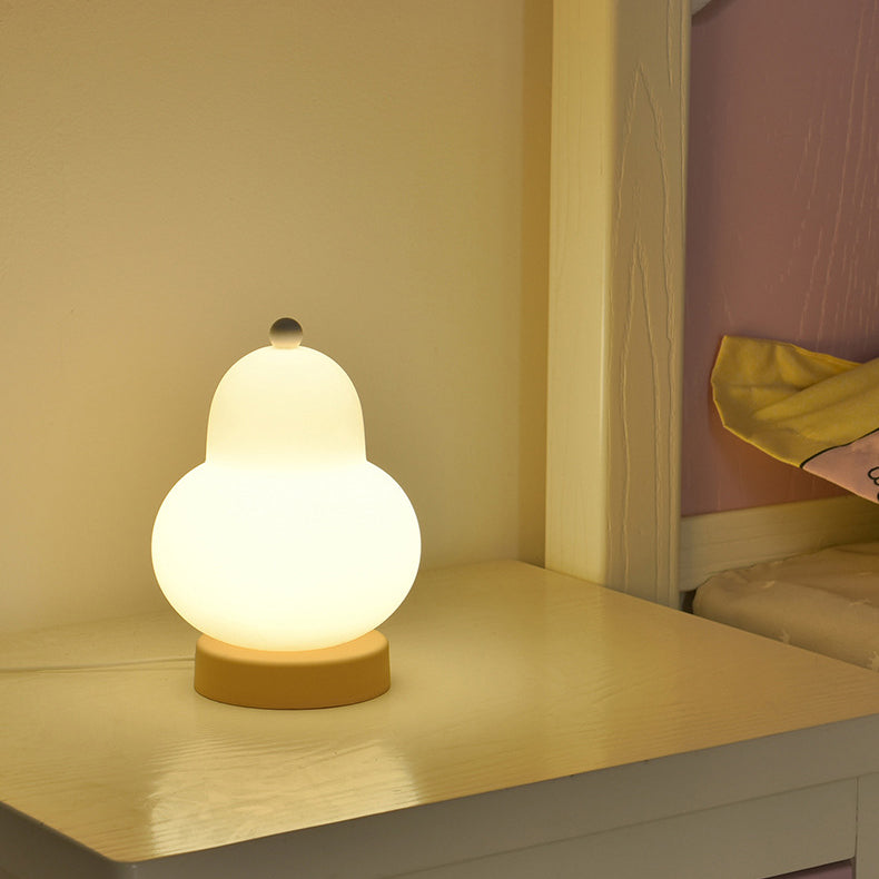 Contemporary Creative Pear Resin LED Table Lamp for Living Room