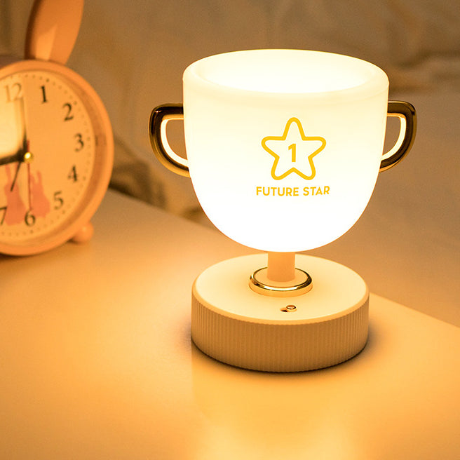 Contemporary Creative Plastic LED Table Lamp for Living Room
