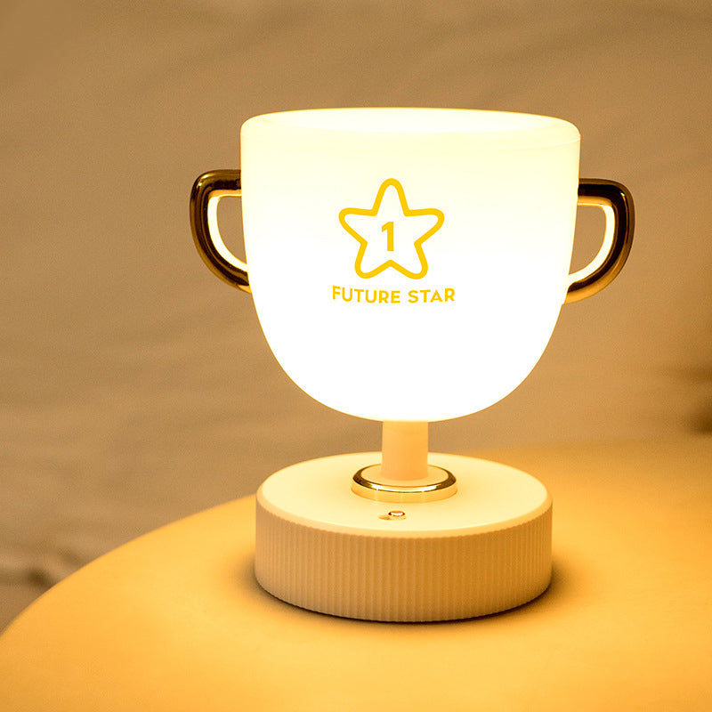 Contemporary Creative Plastic LED Table Lamp for Living Room