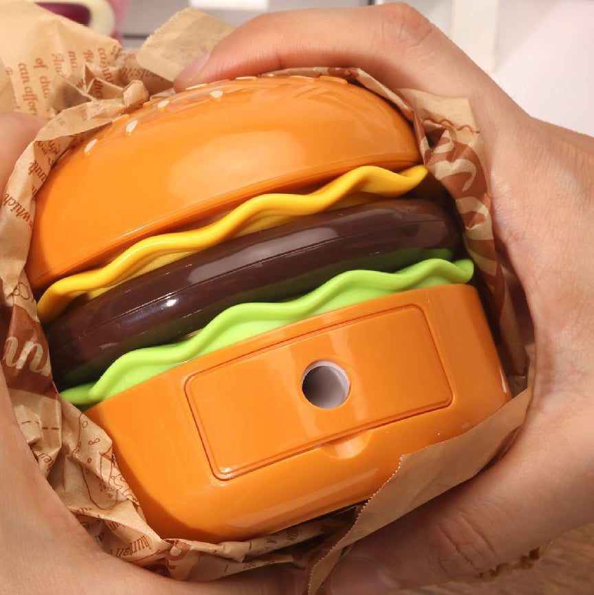 Contemporary Creative Hamburger LED Table Lamp for Bedroom