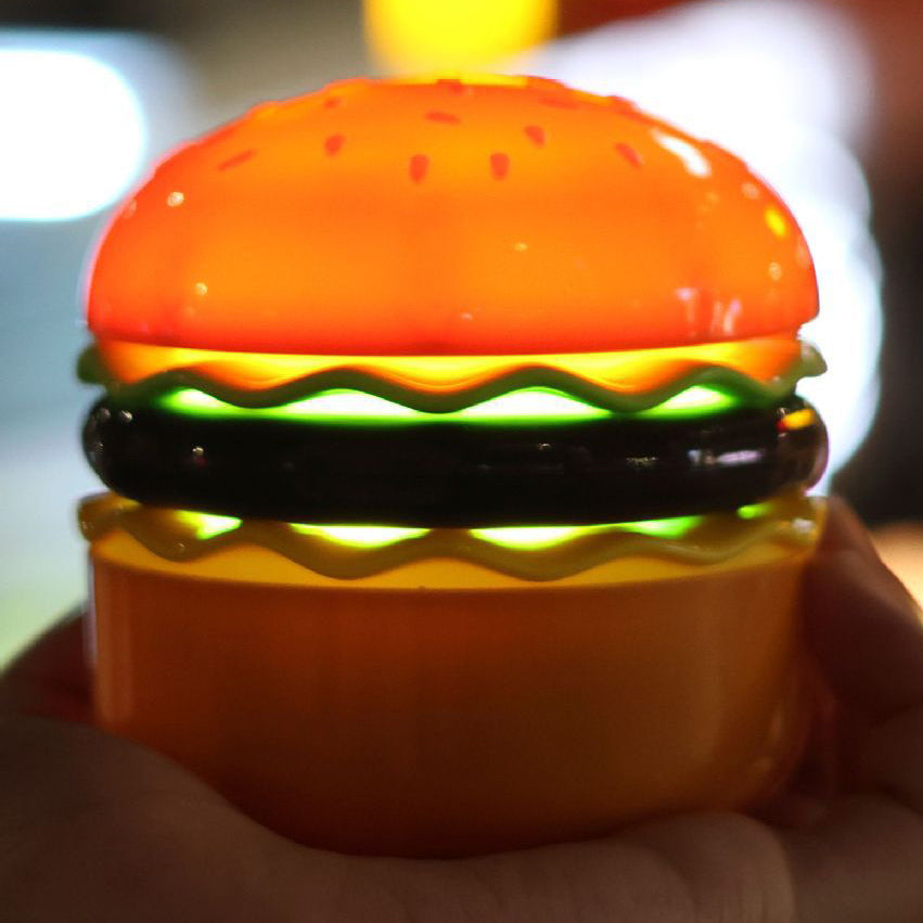 Contemporary Creative Hamburger LED Table Lamp for Bedroom