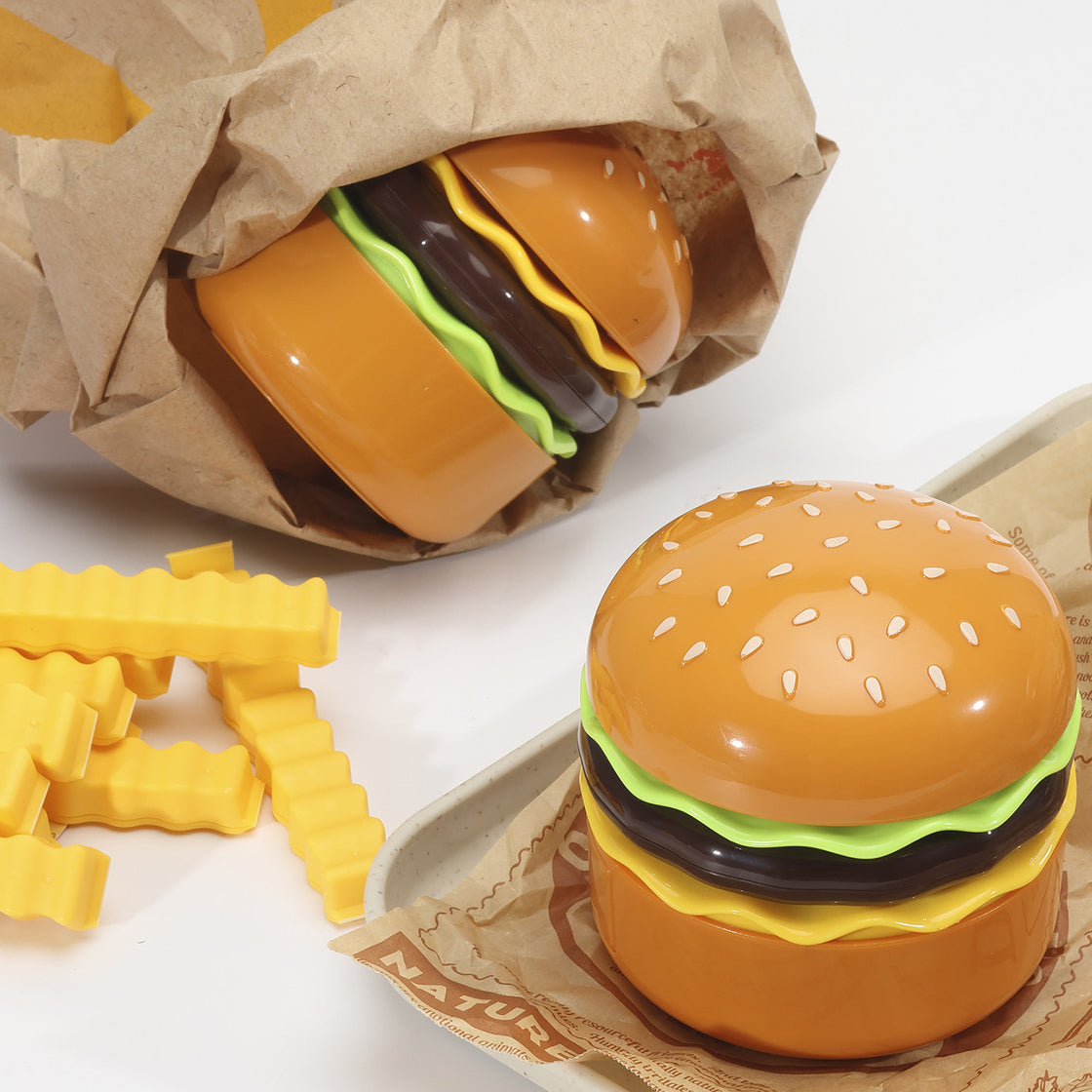 Contemporary Creative Hamburger LED Table Lamp for Bedroom