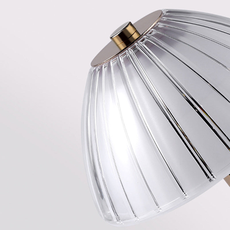 Contemporary Nordic Dome Iron Acrylic LED Table Lamp Living Room