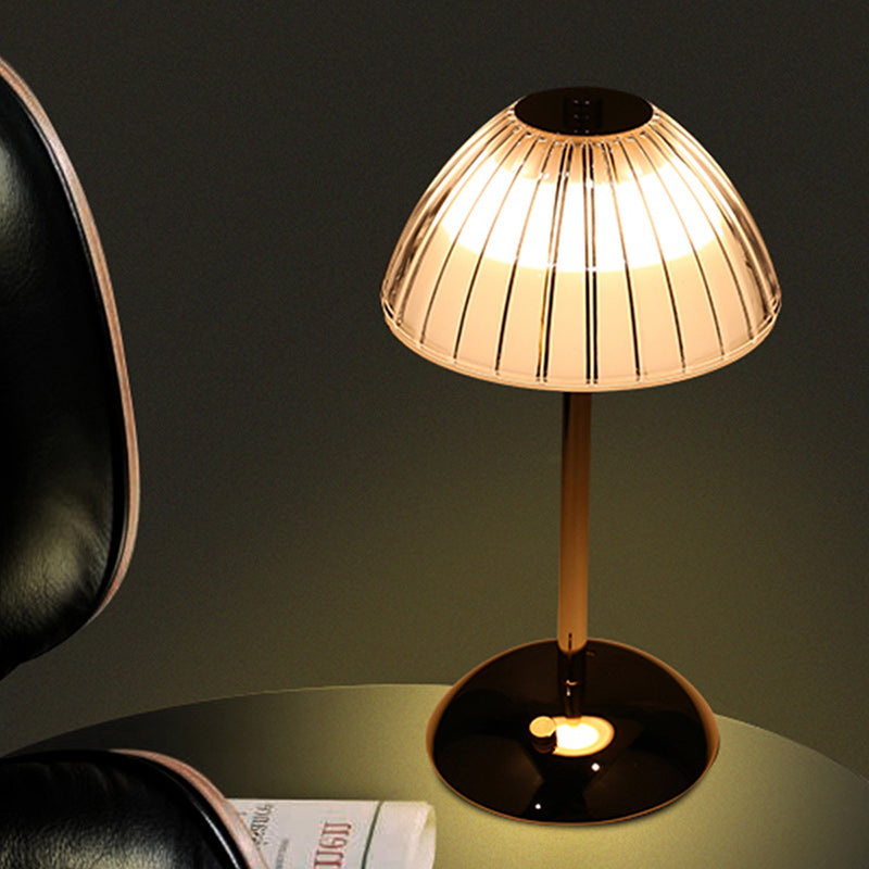 Contemporary Nordic Dome Iron Acrylic LED Table Lamp Living Room