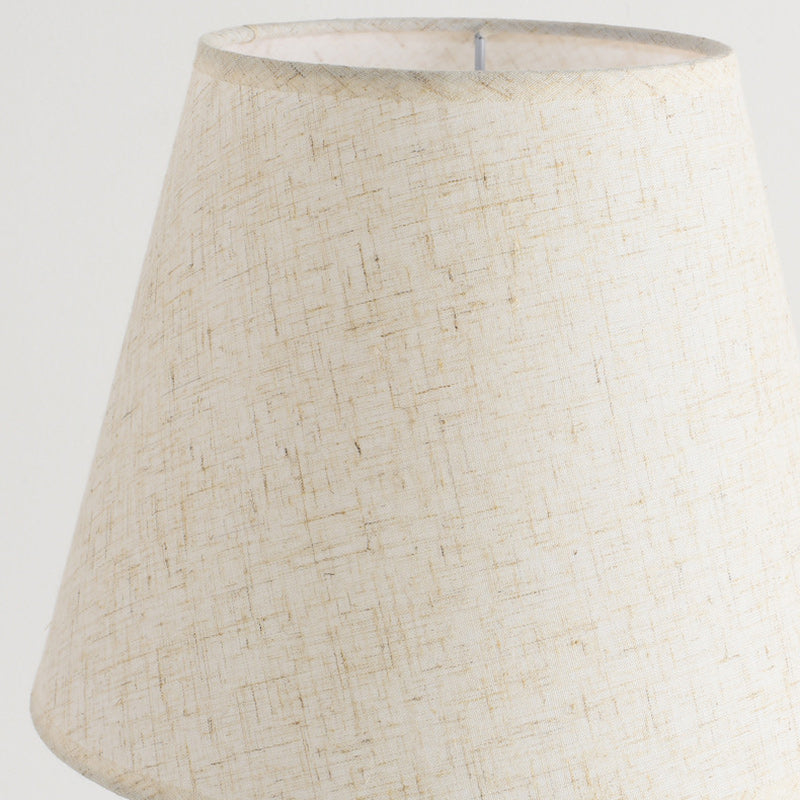 Contemporary Nordic Drum Iron Fabric 1-Light Table Lamp