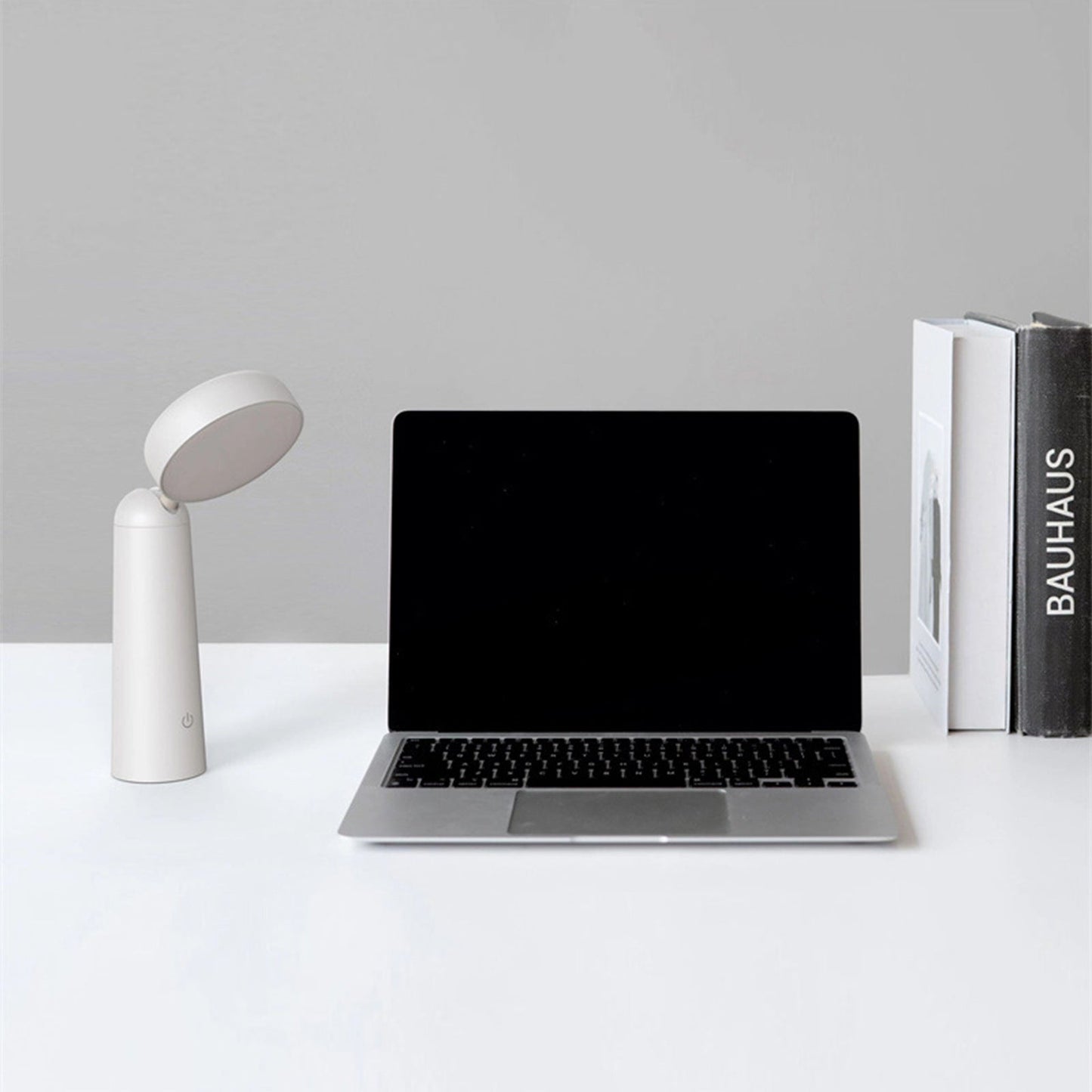 Modern Minimalist Portable USB LED Table Lamp Cylinder Design for Bedroom