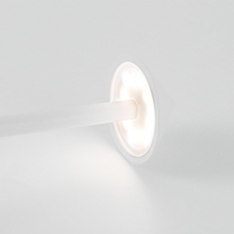 Modern Simplicity Triangle Cone Round Acrylic Cylinder Iron LED Table Lamp for Living Room