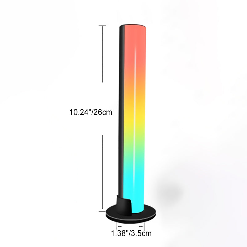 Modern Simplicity ABS PC Strip Bluetooth USB LED Desk Lamp for Study