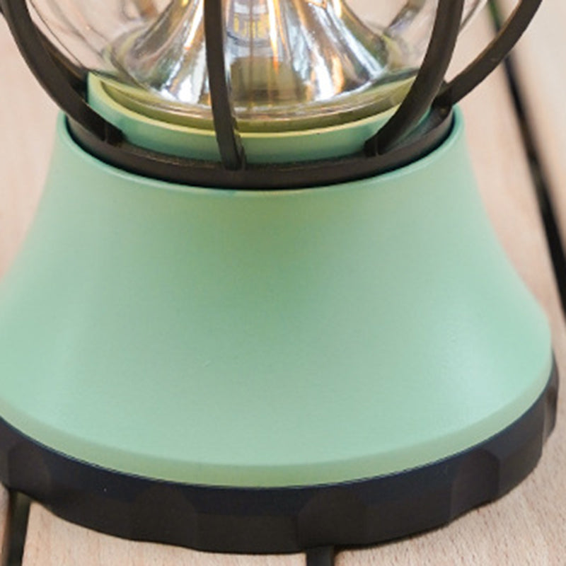Contemporary Retro Waterproof Rechargeable LED Lantern Hanging Table Light for Garden