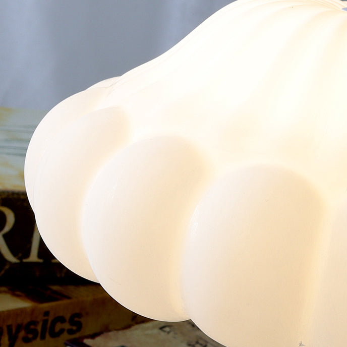 Contemporary Nordic Rechargeable Iron Acrylic Mushroom LED Table Lamp Night Light for Bedside
