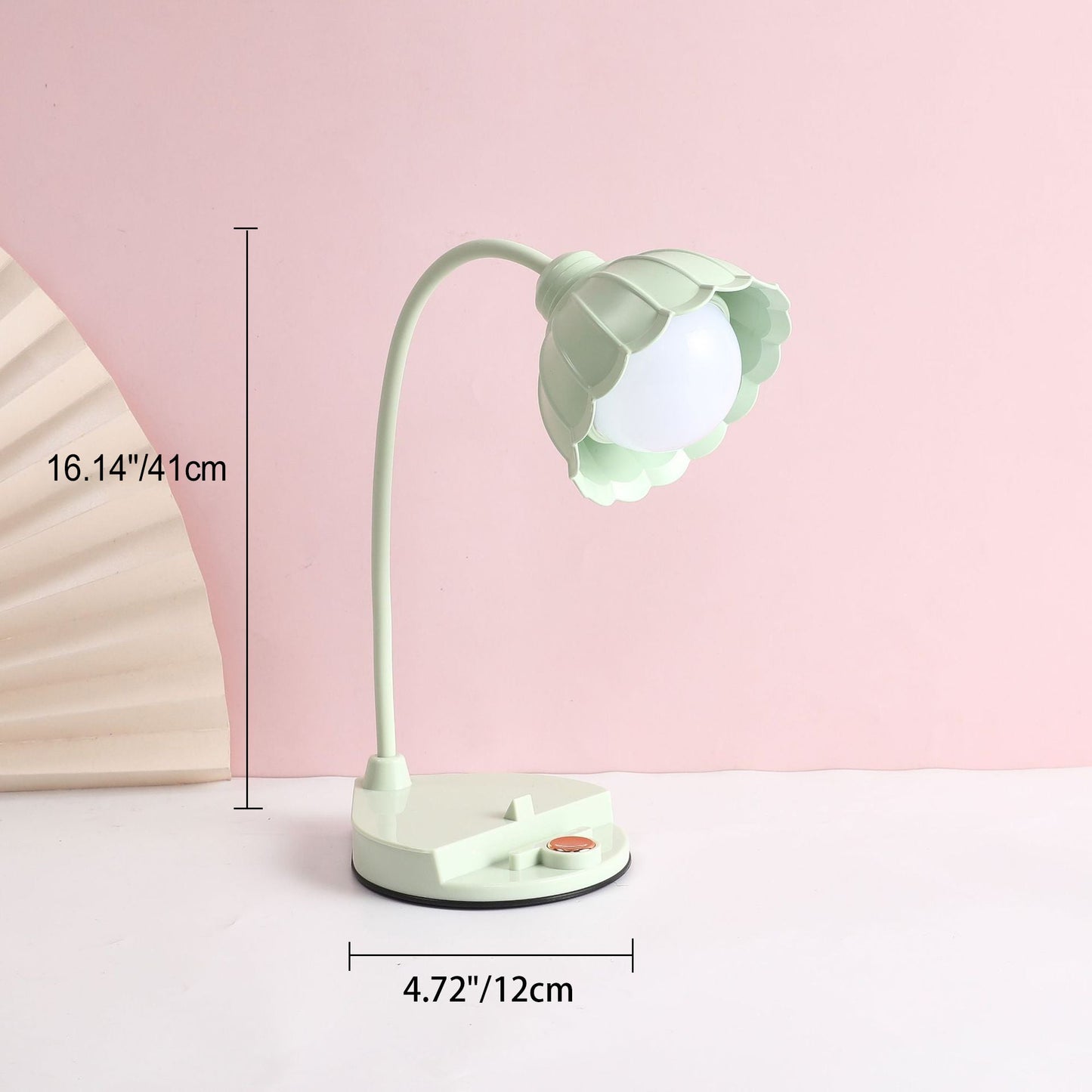 Contemporary Scandinavian Rechargeable Touch-Sensor LED Table Lamp for Nightstands