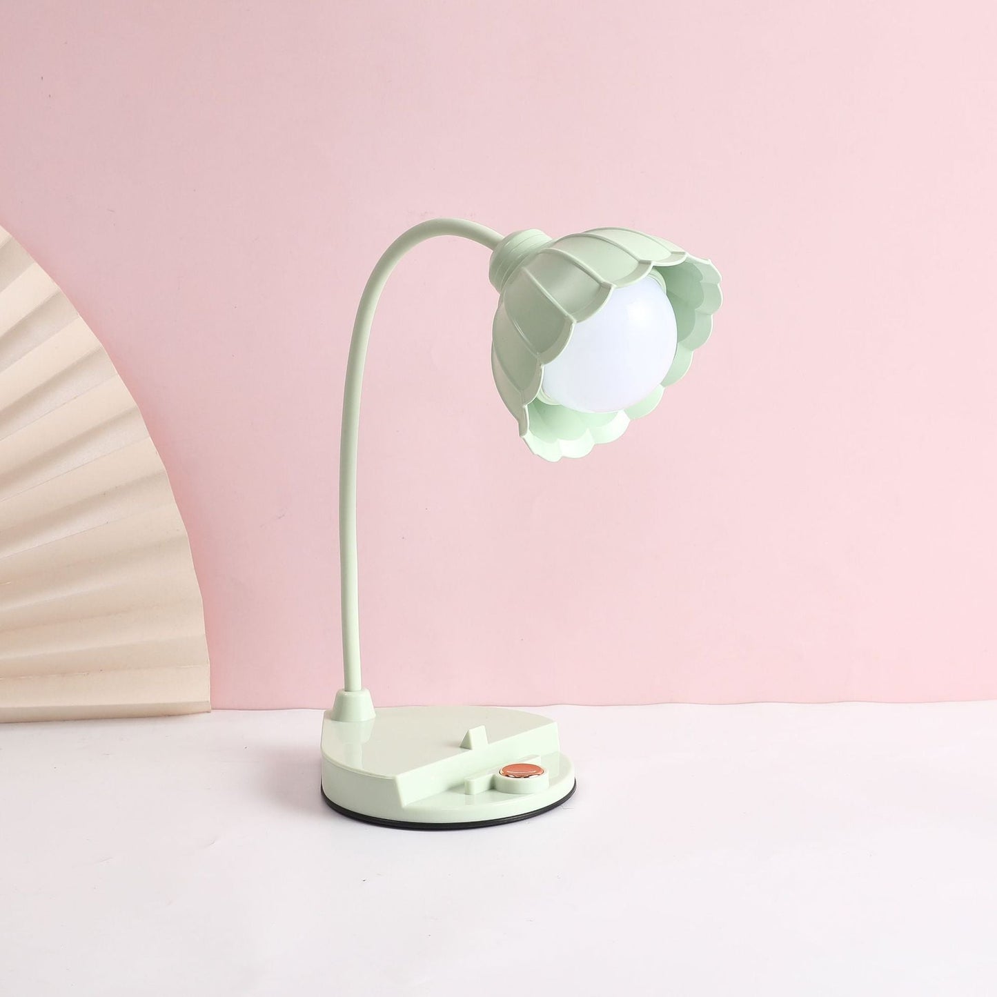 Contemporary Scandinavian Rechargeable Touch-Sensor LED Table Lamp for Nightstands