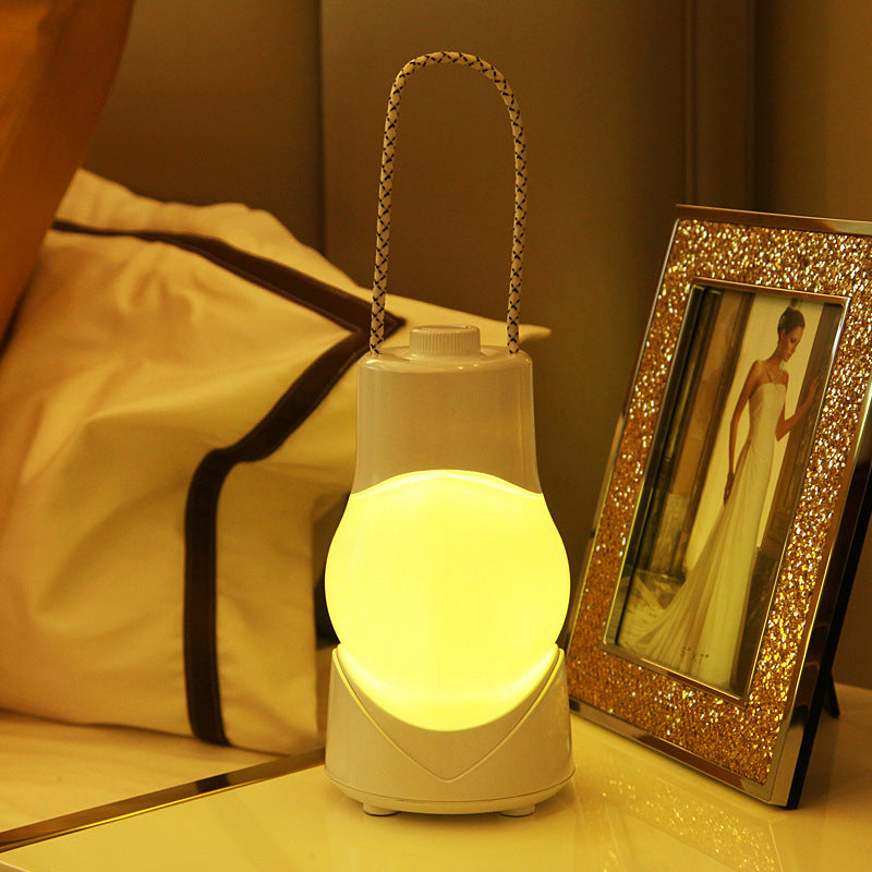 Modern Simplicity Portable Rechargeable ABS Music Ball LED Table Lamp Night Light for Bedroom