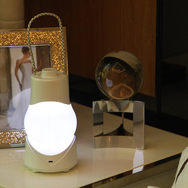 Modern Simplicity Portable Rechargeable ABS Music Ball LED Table Lamp Night Light for Bedroom