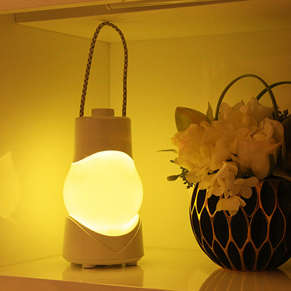 Modern Simplicity Portable Rechargeable ABS Music Ball LED Table Lamp Night Light for Bedroom