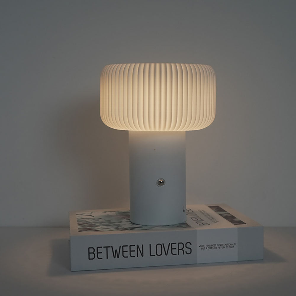 Mushroom Night Light Table Lamp with 3-Colour Dimming