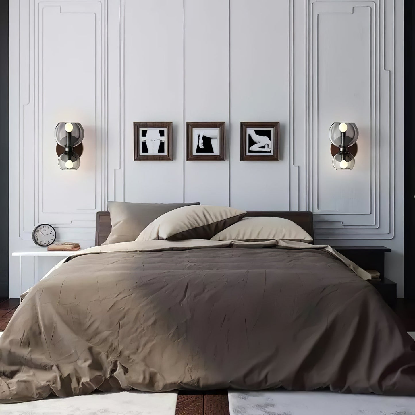 Round Pearl Sconce - Modern LED Ceiling Light Fixture