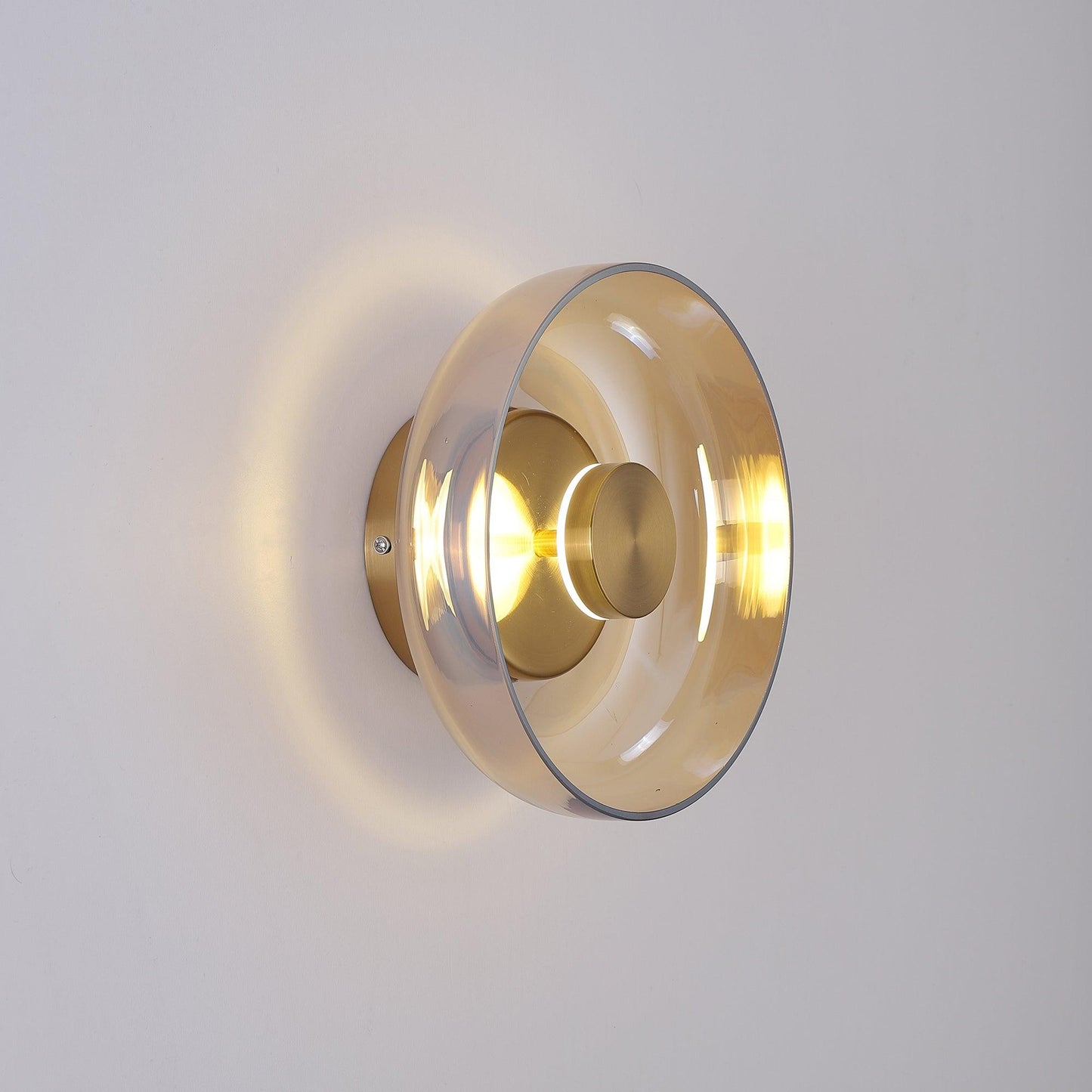 Glimmera Wall Light - Integrated LED Brass Ambient Fixture