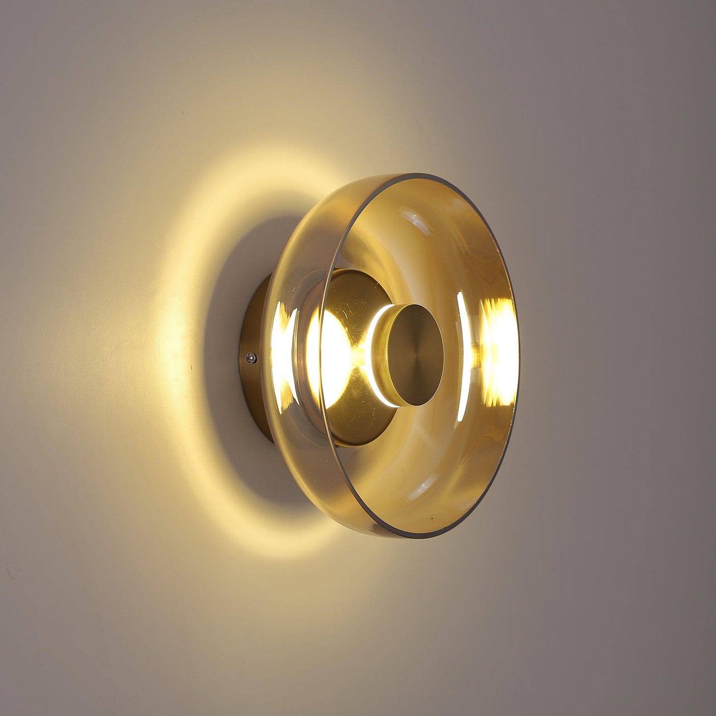 Glimmera Wall Light - Integrated LED Brass Ambient Fixture
