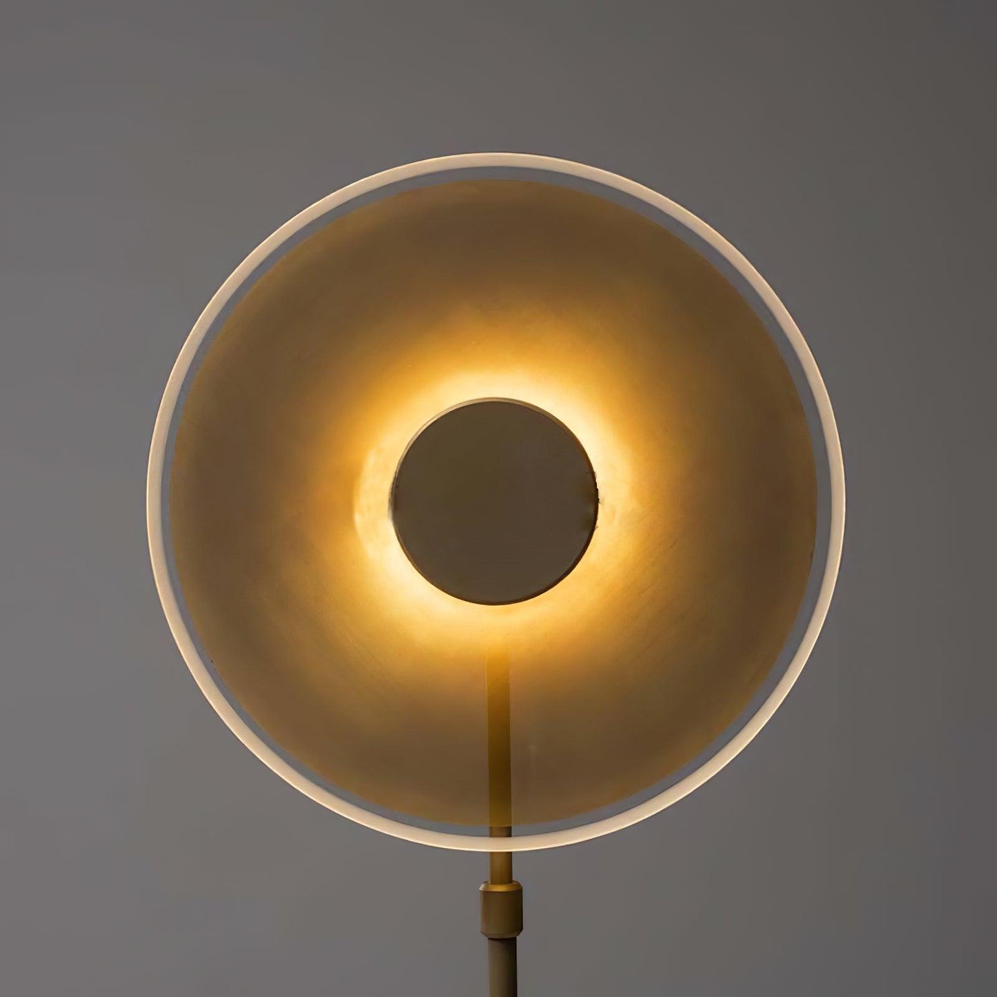 Luxora Floor Lamp - LED Indoor Lighting, Elegant Gold Design